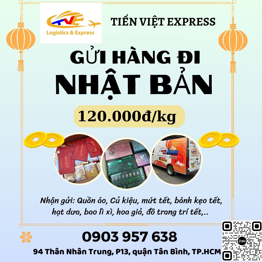 Gửi hàng đi Nhật Bản  - Tiến Việt Express